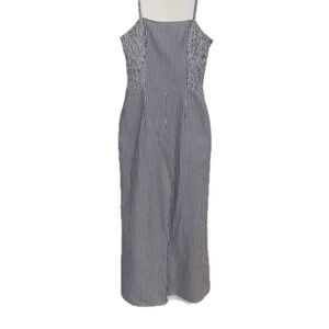 Seer Sucker stripe jumpsuit